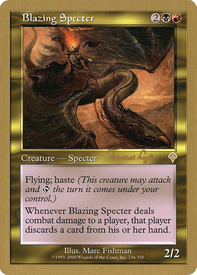 Blazing Specter (Tom van de Logt) [World Championship Decks 2001] | Gear Gaming Bentonville