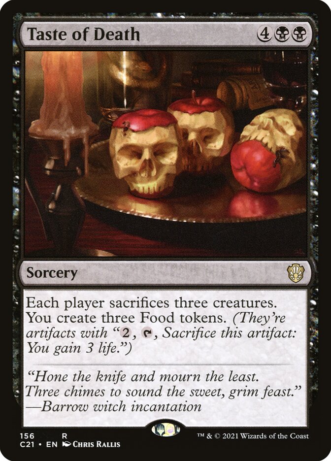Taste of Death [Commander 2021] | Gear Gaming Bentonville