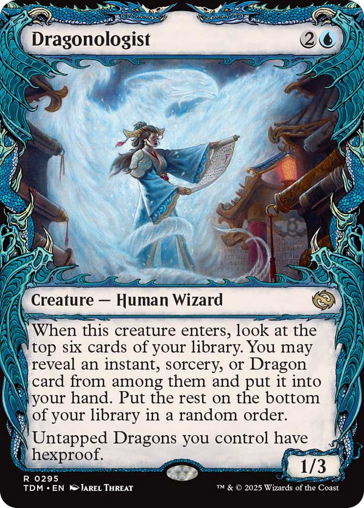 Dragonologist (Showcase) [Tarkir: Dragonstorm] | Gear Gaming Bentonville