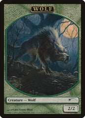 Human // Wolf Double-Sided Token [Friday Night Magic 2012] | Gear Gaming Bentonville