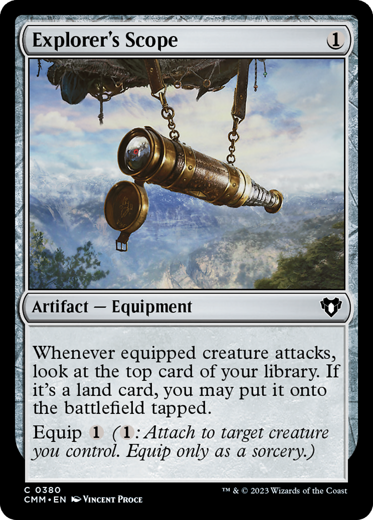 Explorer's Scope [Commander Masters] | Gear Gaming Bentonville