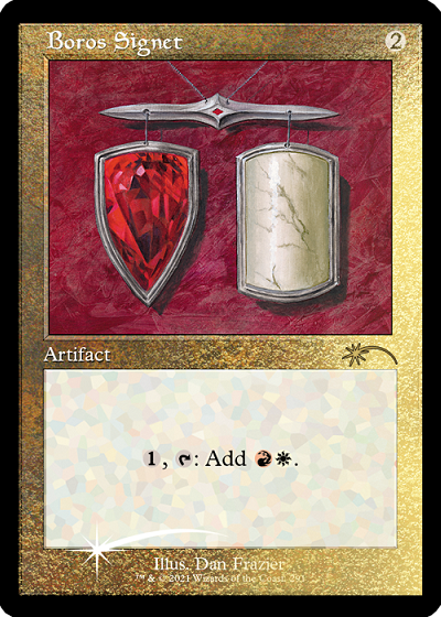 Boros Signet (Retro) (Foil Etched) [Secret Lair Drop Series] | Gear Gaming Bentonville