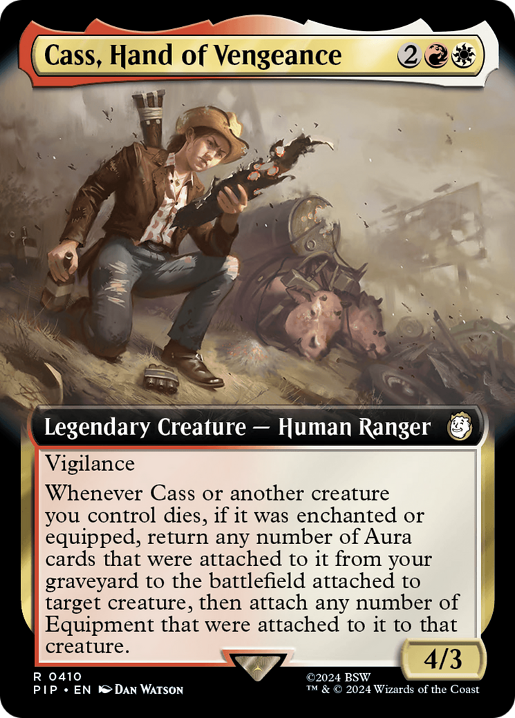 Cass, Hand of Vengeance (Extended Art) [Fallout] | Gear Gaming Bentonville