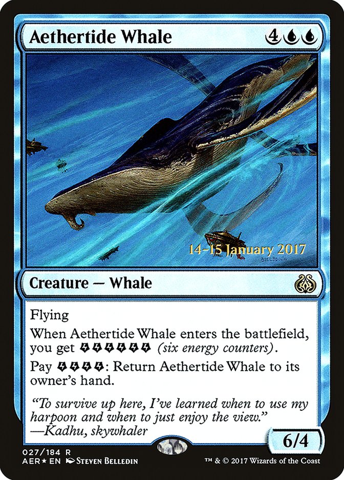 Aethertide Whale [Aether Revolt Prerelease Promos] | Gear Gaming Bentonville