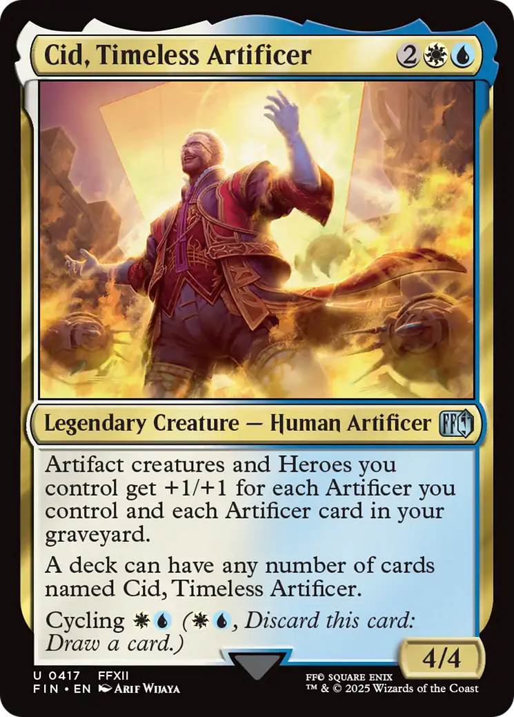 Cid, Timeless Artificer (0417) [FINAL FANTASY] | Gear Gaming Bentonville