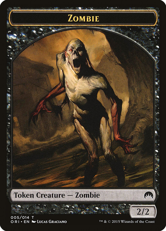 Zombie Token [Magic Origins Tokens] | Gear Gaming Bentonville