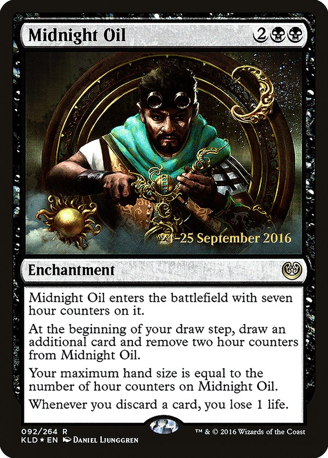 Midnight Oil [Kaladesh Prerelease Promos] | Gear Gaming Bentonville