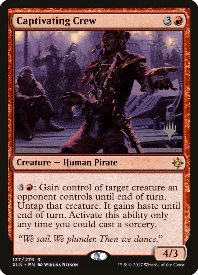 Captivating Crew (Promo Pack) [Ixalan Promos] | Gear Gaming Bentonville
