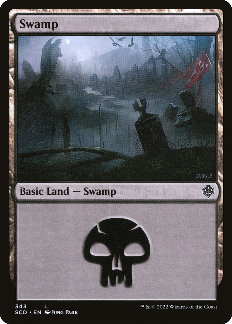 Swamp (343) [Starter Commander Decks] | Gear Gaming Bentonville