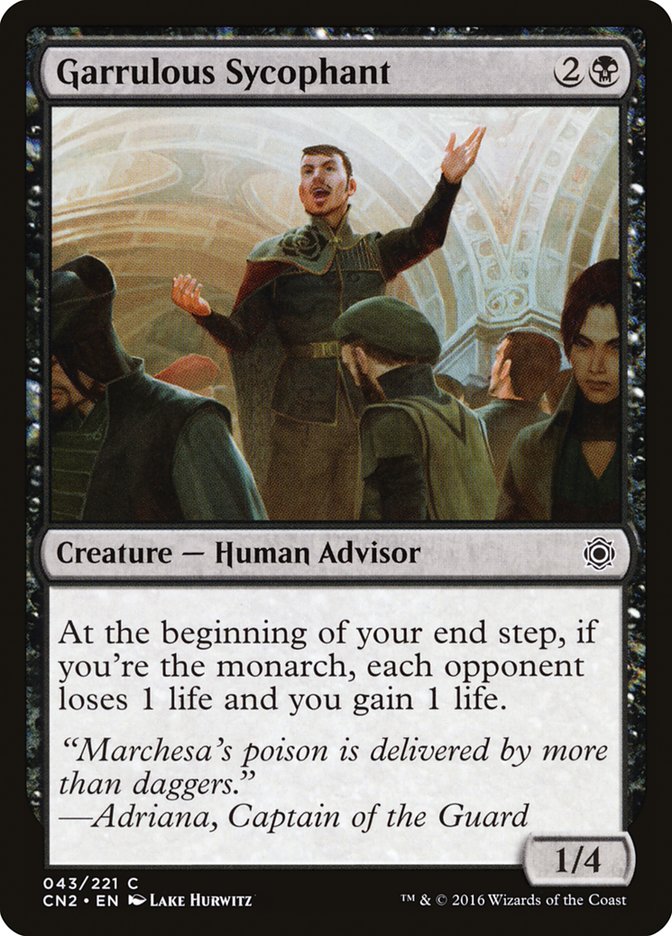 Garrulous Sycophant [Conspiracy: Take the Crown] | Gear Gaming Bentonville