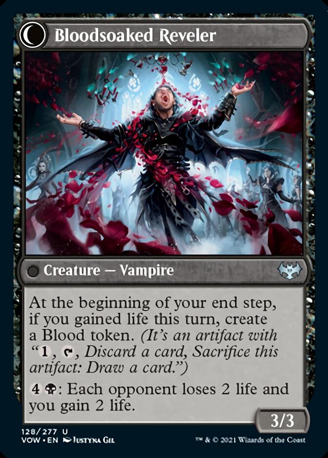 Restless Bloodseeker // Bloodsoaked Reveler [Innistrad: Crimson Vow] | Gear Gaming Bentonville