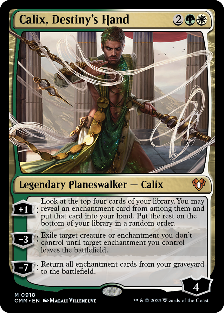 Calix, Destiny's Hand [Commander Masters] | Gear Gaming Bentonville