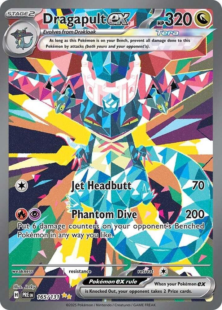 Dragapult ex (165/131) [Scarlet & Violet: Prismatic Evolutions] | Gear Gaming Bentonville