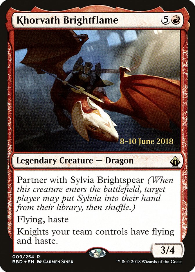 Khorvath Brightflame [Battlebond Prerelease Promos] | Gear Gaming Bentonville