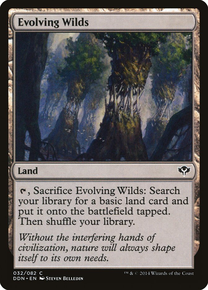 Evolving Wilds [Duel Decks: Speed vs. Cunning] | Gear Gaming Bentonville