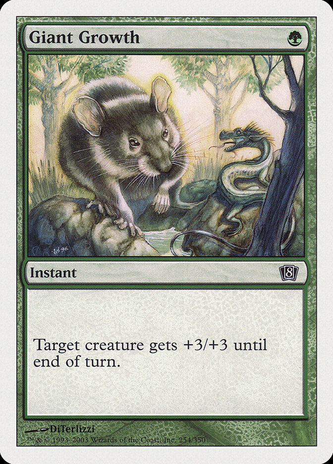 Giant Growth [Eighth Edition] | Gear Gaming Bentonville