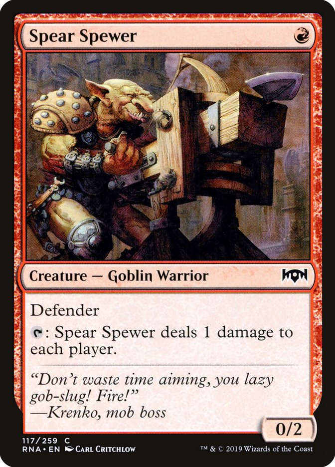 Spear Spewer [Ravnica Allegiance] | Gear Gaming Bentonville