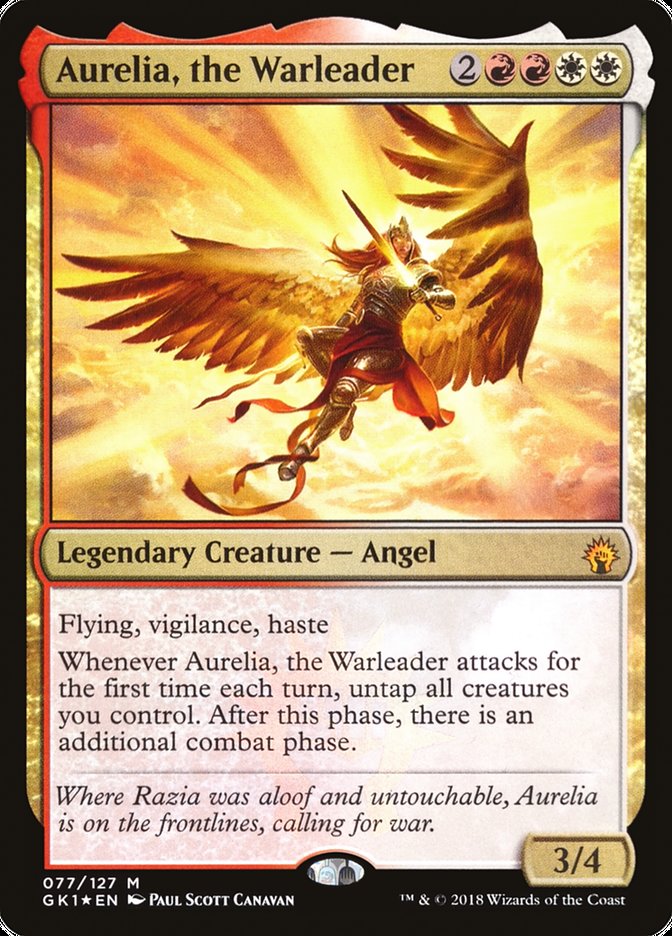 Aurelia, the Warleader [Guilds of Ravnica Guild Kit] | Gear Gaming Bentonville