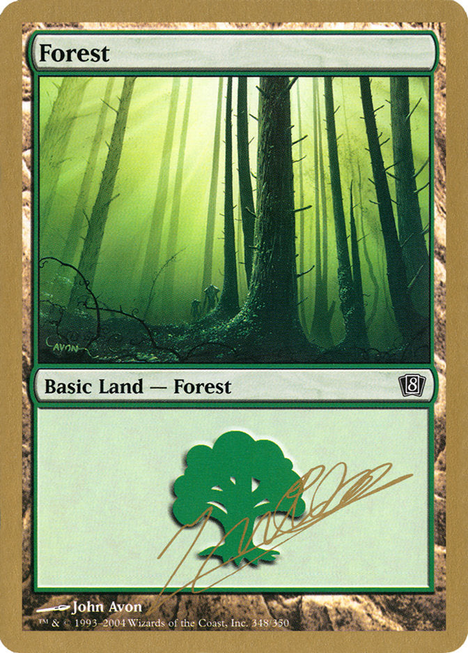 Forest (jn348) (Julien Nuijten) [World Championship Decks 2004] | Gear Gaming Bentonville