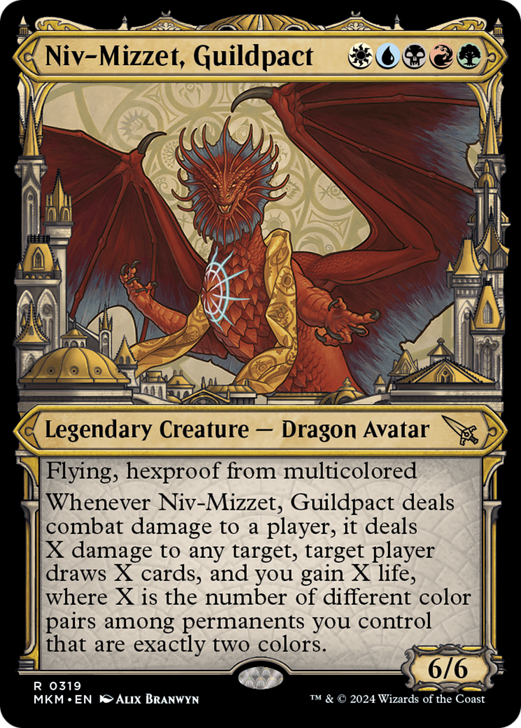 Niv-Mizzet, Guildpact (Showcase) (319) [Murders at Karlov Manor] | Gear Gaming Bentonville