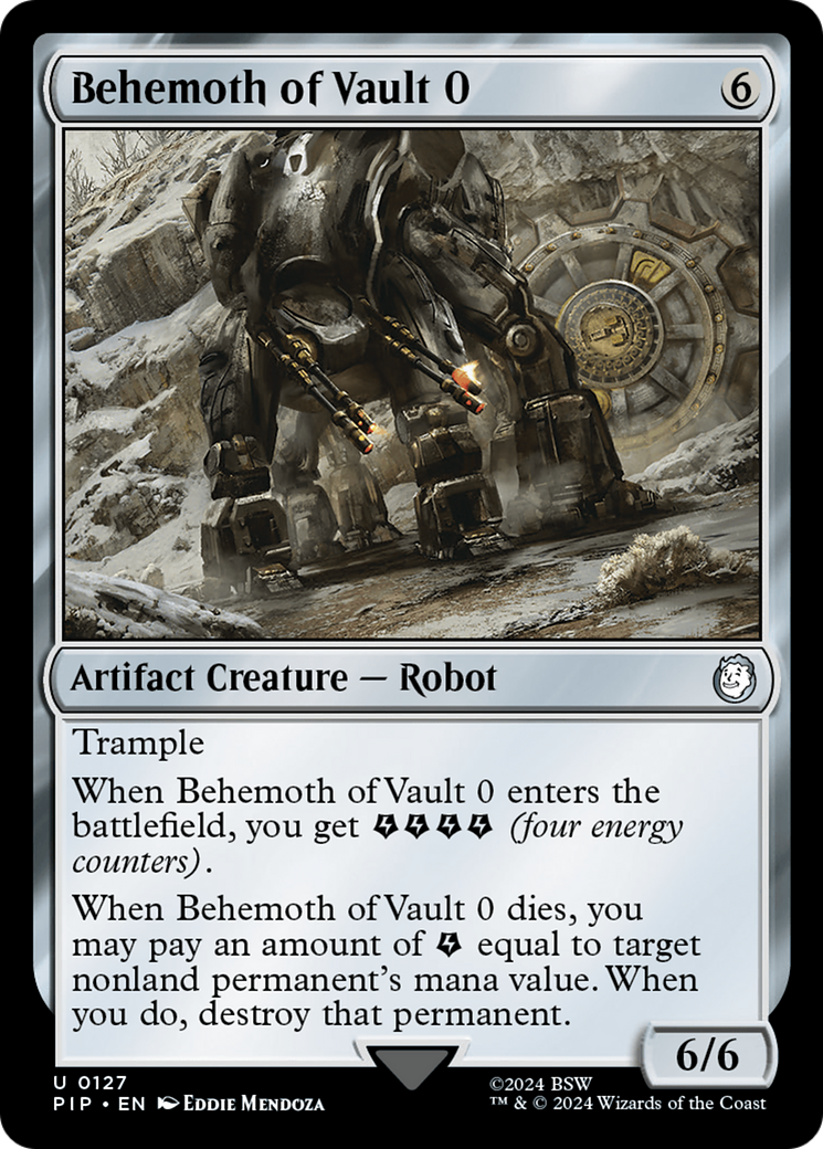 Behemoth of Vault 0 [Fallout] | Gear Gaming Bentonville