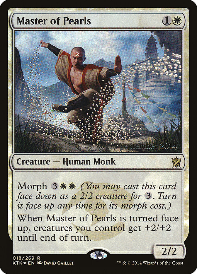 Master of Pearls [Khans of Tarkir Prerelease Promos] | Gear Gaming Bentonville