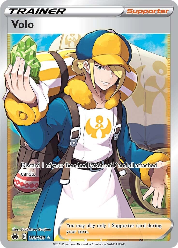 Volo (151/159) (Full Art) [Sword & Shield: Crown Zenith] | Gear Gaming Bentonville