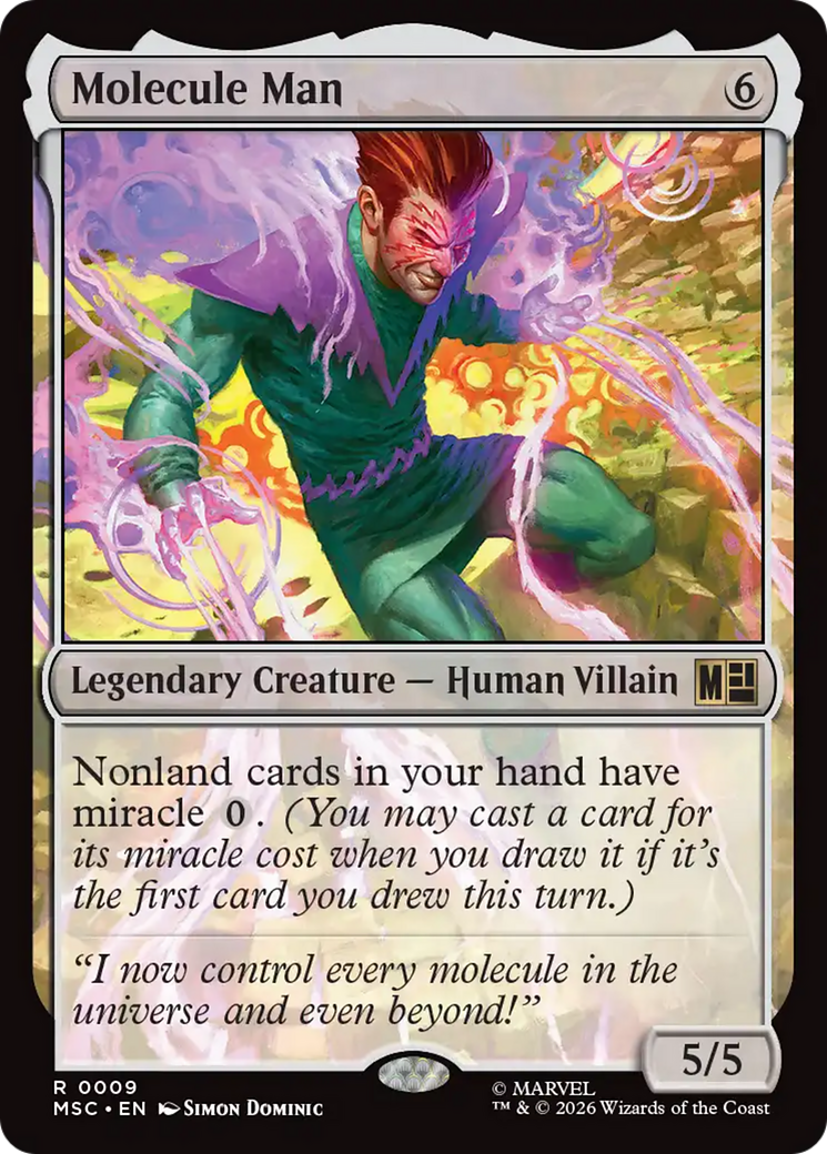 Molecule Man (Surge Foil) [Marvel Super Heroes Commander] | Gear Gaming Bentonville