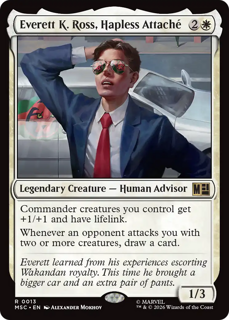 Everett K. Ross, Hapless Attache [Marvel Super Heroes Commander] | Gear Gaming Bentonville