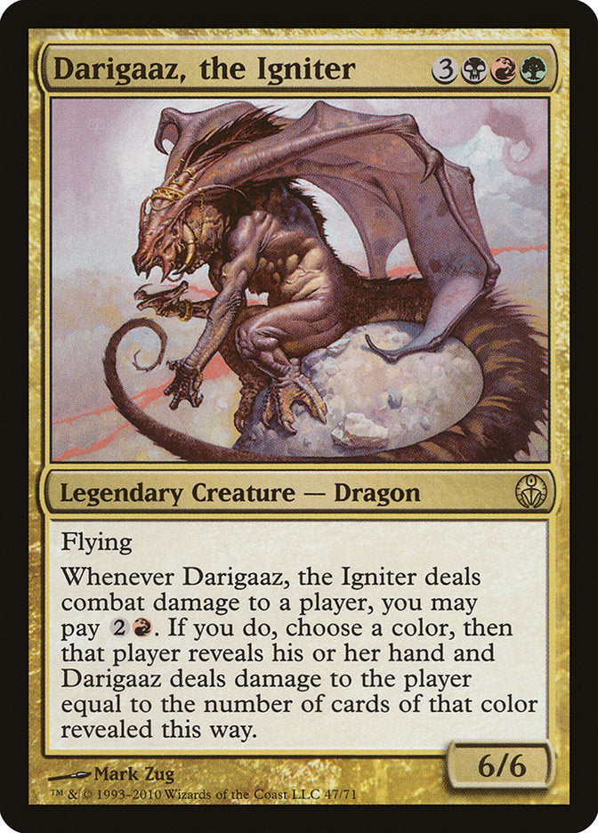 Darigaaz, the Igniter [Duel Decks: Phyrexia vs. the Coalition] | Gear Gaming Bentonville