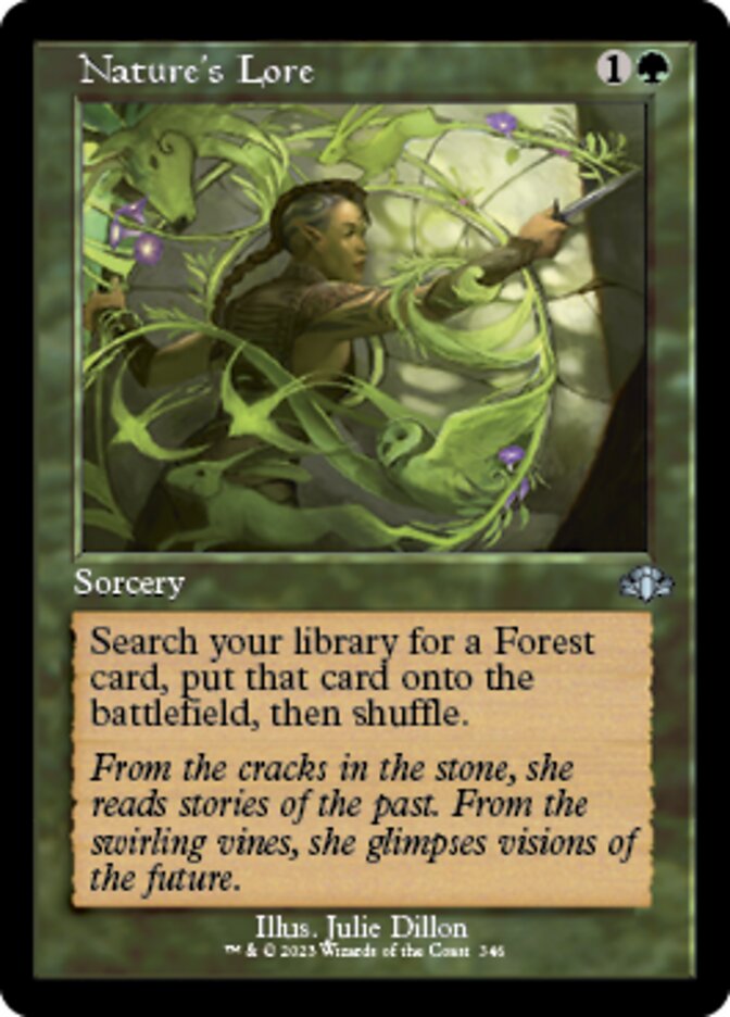 Nature's Lore (Retro) [Dominaria Remastered] | Gear Gaming Bentonville