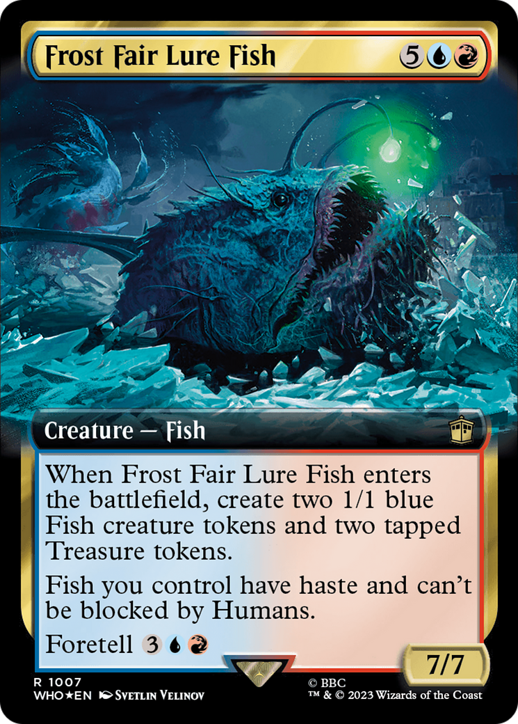 Frost Fair Lure Fish (Extended Art) (Surge Foil) [Doctor Who] | Gear Gaming Bentonville
