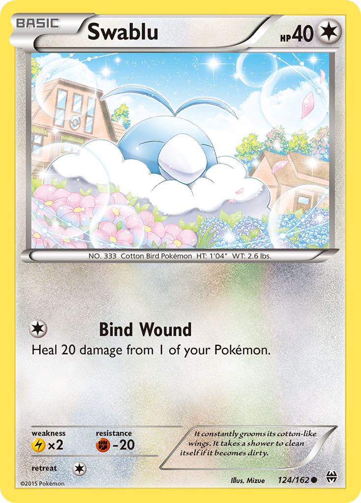 Swablu (124/162) [XY: BREAKthrough] | Gear Gaming Bentonville
