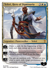 Teferi, Hero of Dominaria (White Border) [Mystery Booster 2] | Gear Gaming Bentonville