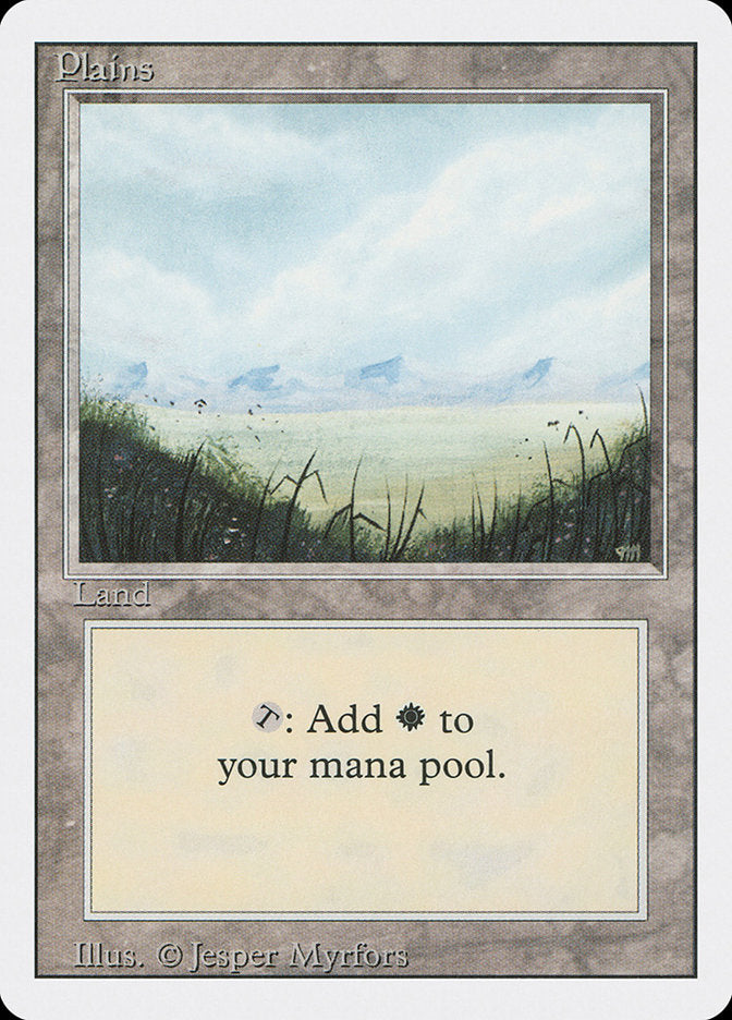 Plains (No Trees / Signature on Right) [Revised Edition] | Gear Gaming Bentonville