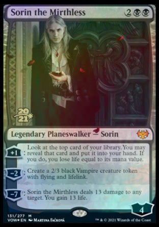 Sorin the Mirthless [Innistrad: Crimson Vow Prerelease Promos] | Gear Gaming Bentonville