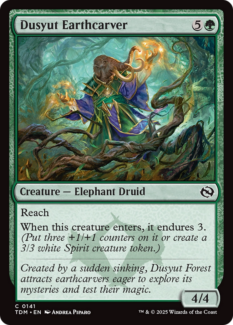 Dusyut Earthcarver [Tarkir: Dragonstorm] | Gear Gaming Bentonville