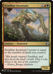 Zendikar Incarnate [The List] | Gear Gaming Bentonville