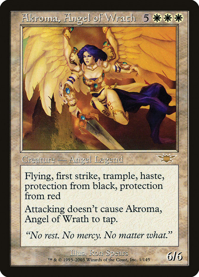 Akroma, Angel of Wrath [Legions] | Gear Gaming Bentonville