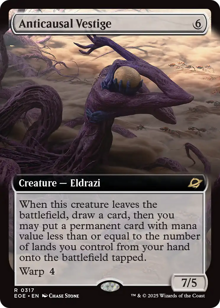 Anticausal Vestige (Extended Art) [Edge of Eternities] | Gear Gaming Bentonville