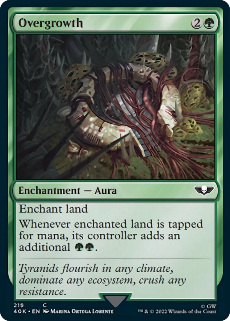 Overgrowth (Surge Foil) [Warhammer 40,000] | Gear Gaming Bentonville