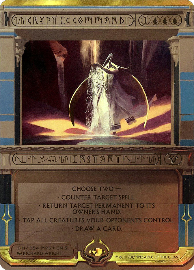 Cryptic Command (Invocation) [Amonkhet Invocations] | Gear Gaming Bentonville