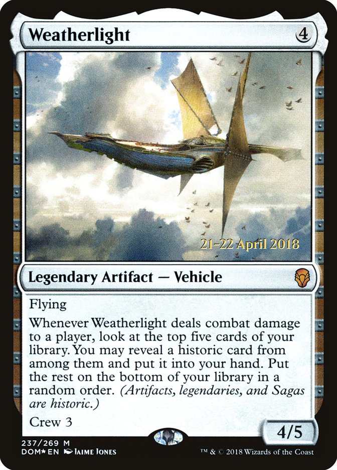 Weatherlight [Dominaria Prerelease Promos] | Gear Gaming Bentonville