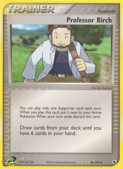 Professor Birch (89/109) [EX: Ruby & Sapphire] | Gear Gaming Bentonville