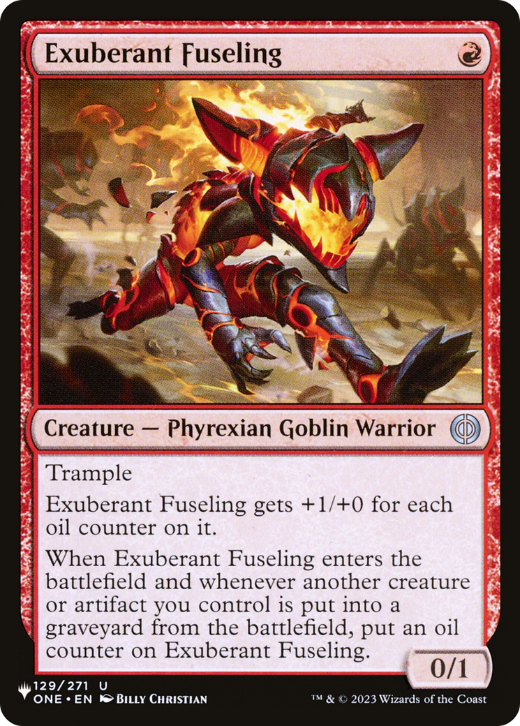 Exuberant Fuseling [The List Reprints] | Gear Gaming Bentonville