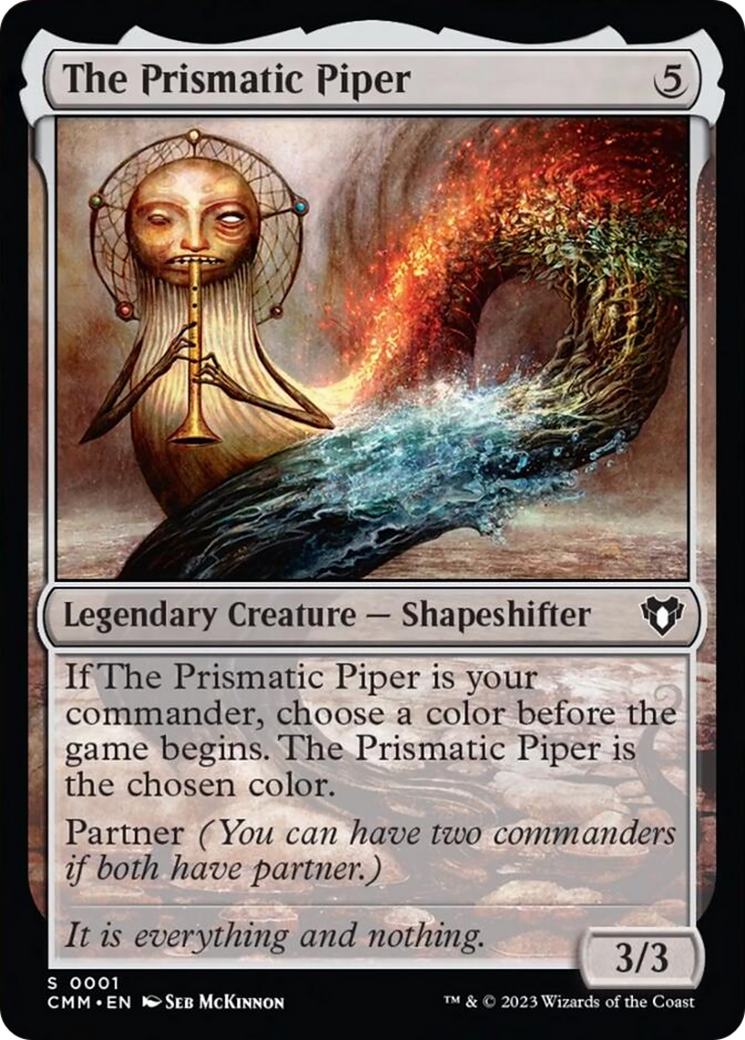 The Prismatic Piper [Commander Masters] | Gear Gaming Bentonville