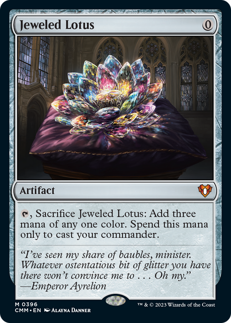 Jeweled Lotus [Commander Masters] | Gear Gaming Bentonville