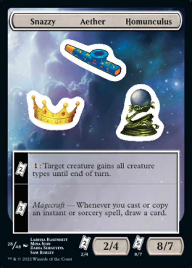 Snazzy Aether Homunculus [Unfinity Stickers] | Gear Gaming Bentonville