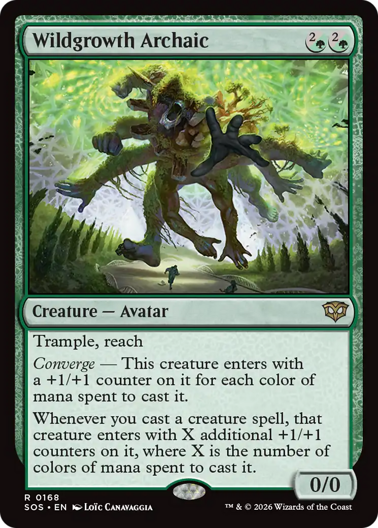 Wildgrowth Archaic [Secrets of Strixhaven] | Gear Gaming Bentonville