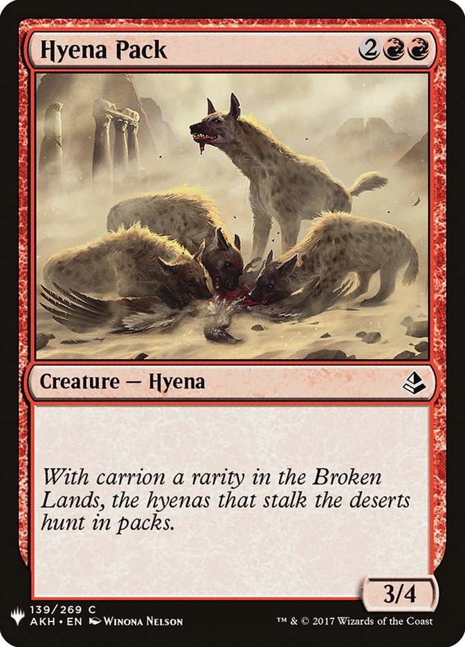 Hyena Pack [Mystery Booster] | Gear Gaming Bentonville